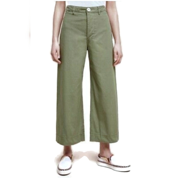 Anthropologie Pants - Anthro High Rise Pilcro Letterpress 32 Wide Leg